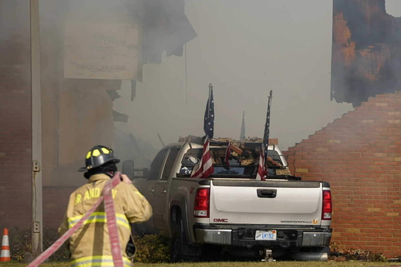 Man who rammed truck into church building, opened fire on worshippers, and set church ablaze is identified || Mpforum