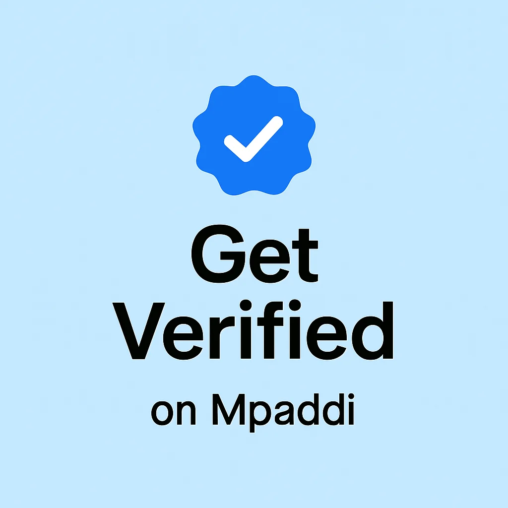 ☑️Get Verified on Mpaddi!