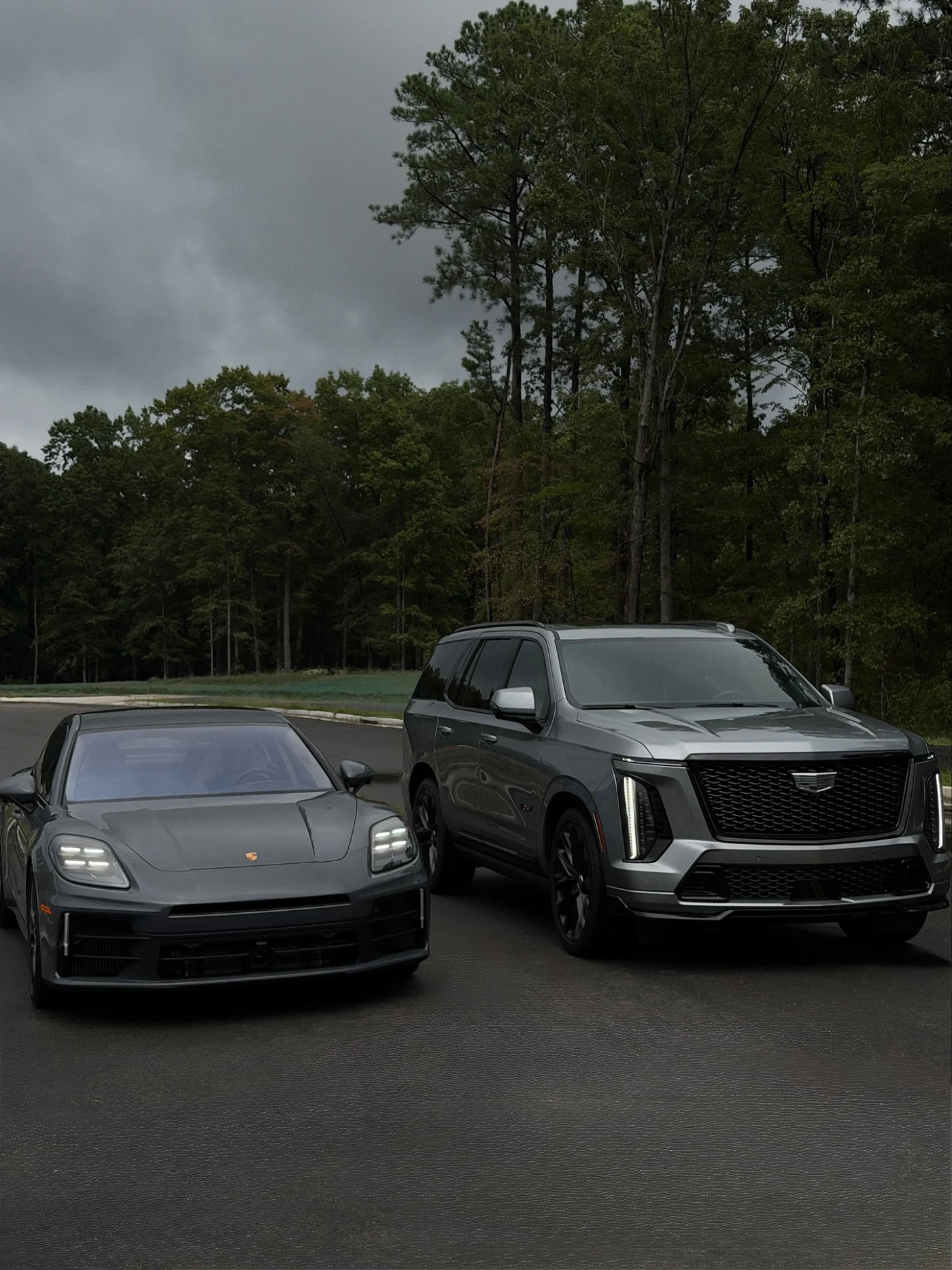 Pregnant woman gifts her husband a custom built Porsche to match her Cadillac || Mpforum