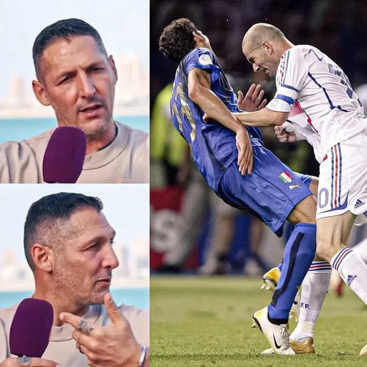 Zidane Vs Materazzi. Marco explained what transpired between them.