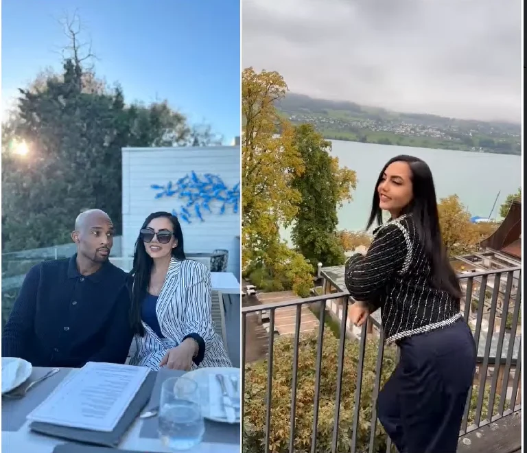 “Choose a man with a kind heart” –Business man, Dilly Umenyiora’s wife, Anastasia, gushes over him on vacation|| Mpforum
