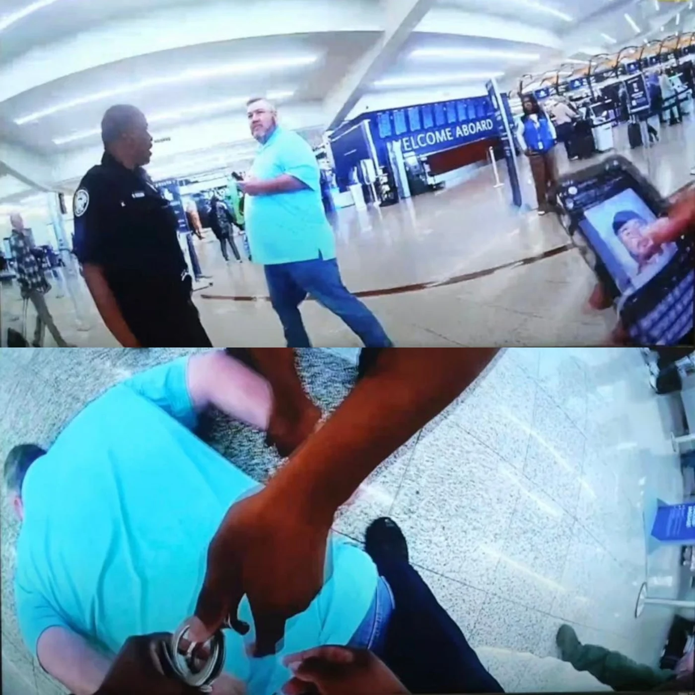 moment potential mass shooting was foiled at Atlanta airport; suspect taken into custody || Mpforum