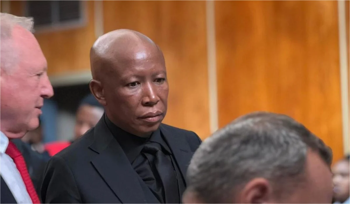 South African politician? Julius Malema found guilty for firing gun at public event || Mpforum